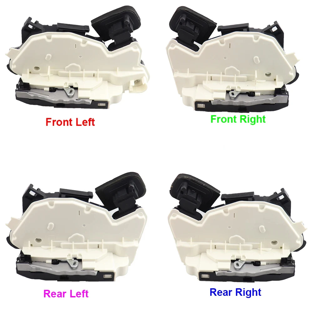 Siłownik zamka drzwi samochodowych pasujący do VW Sharan Beetle Jetta 6 Golf MK6 MK7 Passat B7 Polo Skoda Yeti 2011 2012 2013 14 15-19 Seat Leon