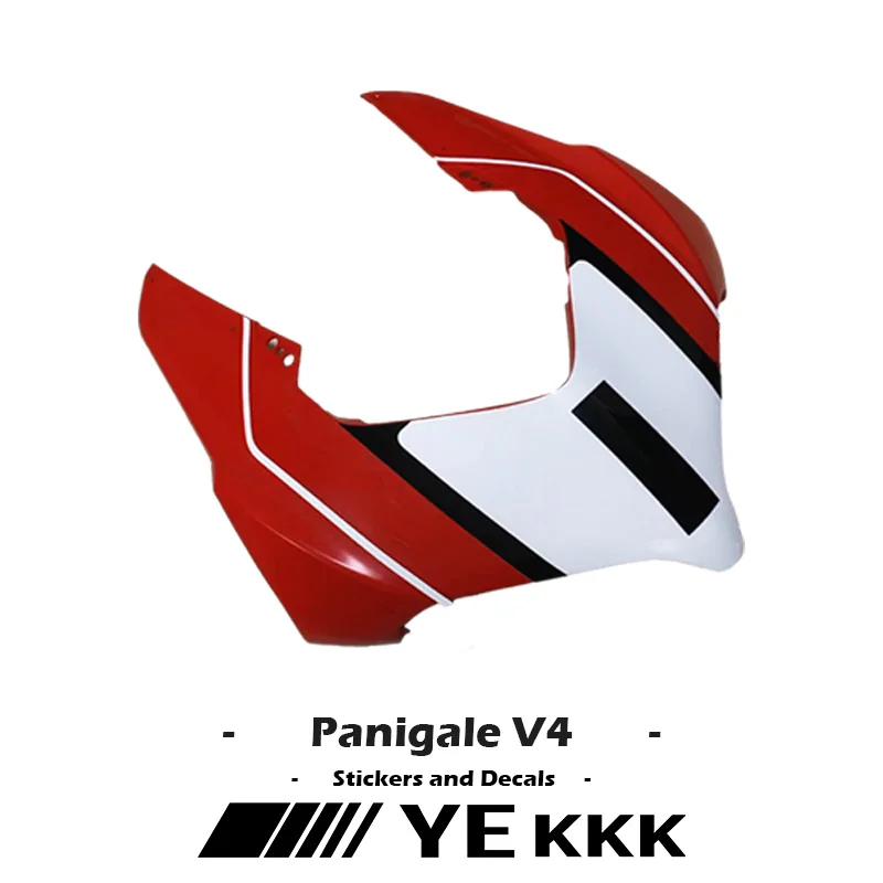 For Ducati Panigale V4 V4R V4S V4SP Fairing Shell Front Sticker Decal Head Shell Custom Number Number 01