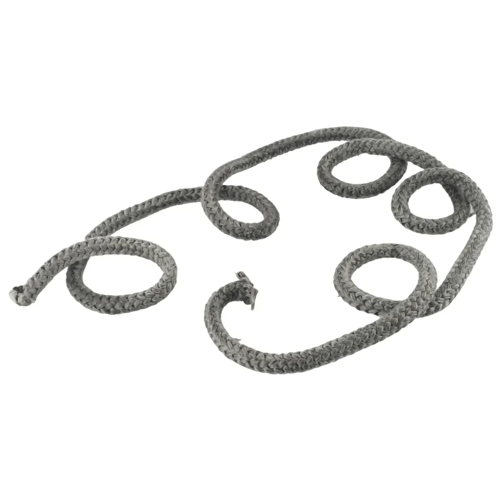 

Уплотнение веревки из стекловолокна для котла промышленной духовки Lange помодаuer длительный срок службы, мягкий, 118 дюймов/3 метра, черный