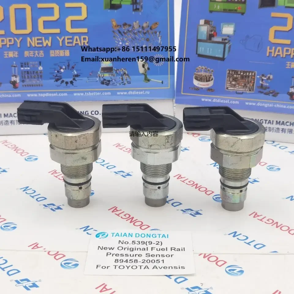 

NO.539(9-2) New Original Fuel Rail Pressure Sensor 89458- 20051, 89458-0K051, 23810- 0R041 for TOYOTA Avensis