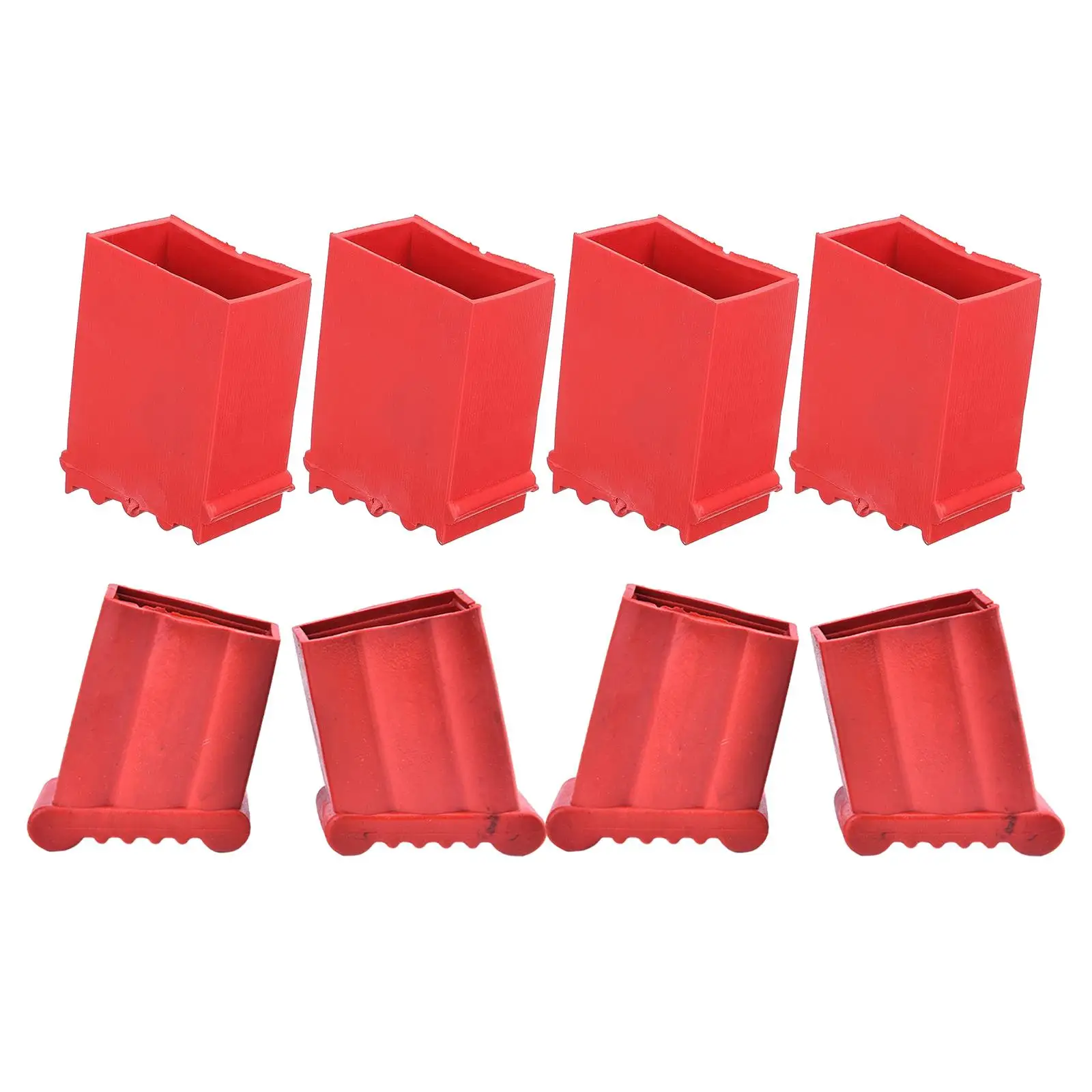 4Pcs Ladder Feet Covers Durable Wear Resistance Easy to Install Universal Protects Your Floor Telescoping Ladder Cap Feet Covers