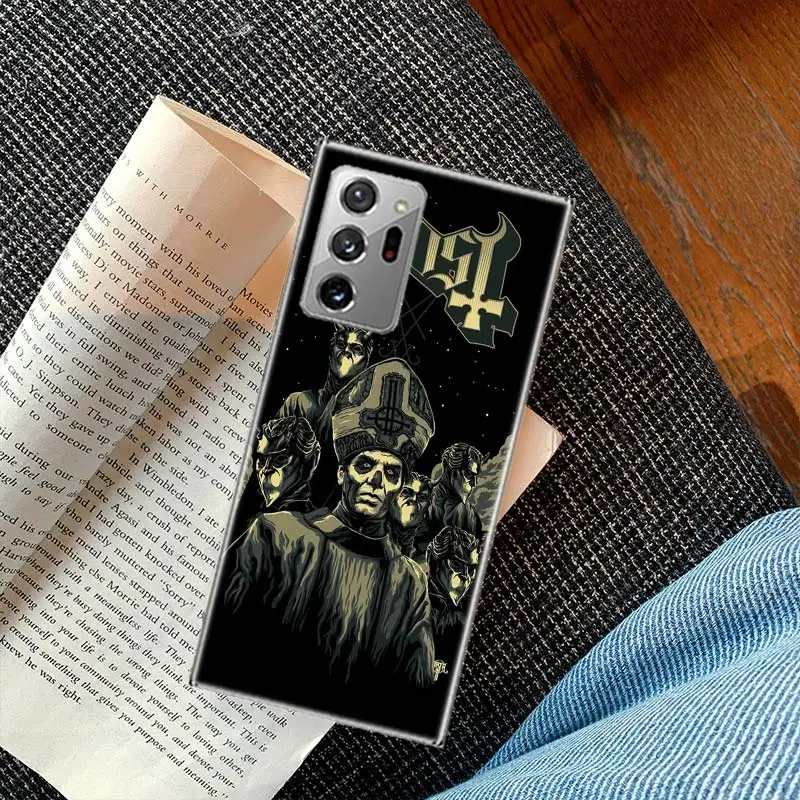 Ghost Papa Emeritus Phone Case For Galaxy A15 A25 A35 A55 A05S A70S A50S A40 A30 A20E A20S A10 A90 5G J8 J6 J4 Plus F52 F62 C