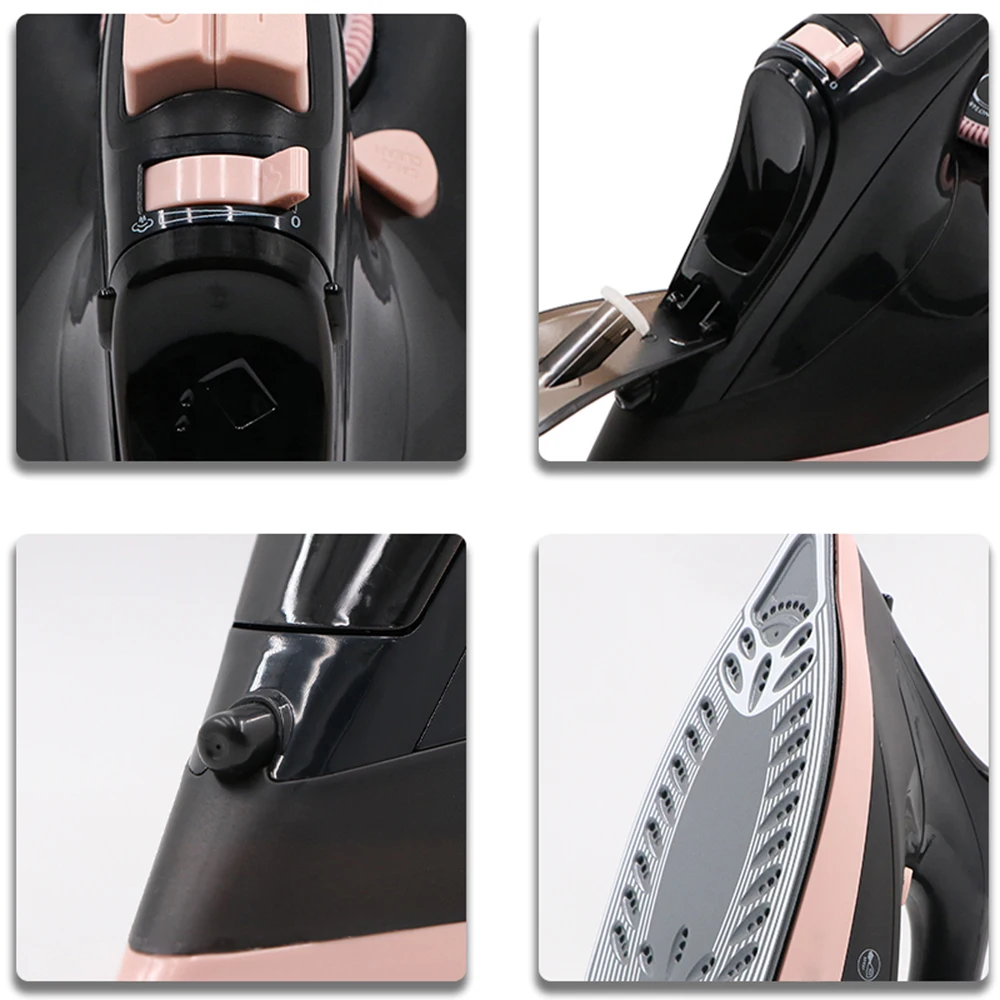 カスタマイズされたポータブル最新デザイン 2600 ワットミニスチームドライヤー旅行アイロン衣類アイロン用