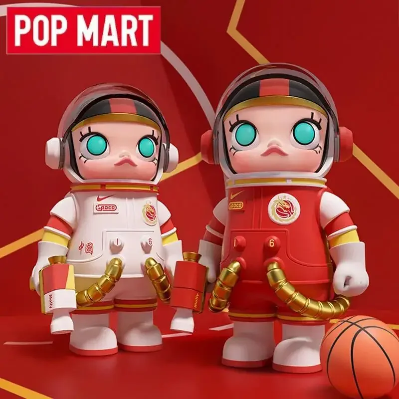 

POP MART Mega Space Molly 100% China Women's National Basketball Team Series Mystery Box Genuine Blind Box Guess Toys Ornament