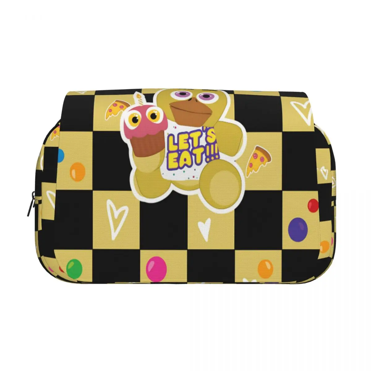 FNAF At Freddys Cartoon Double Clamshell Pen Case Pencil Box Pen Holder for Student Bag Students School Gifts Stationery