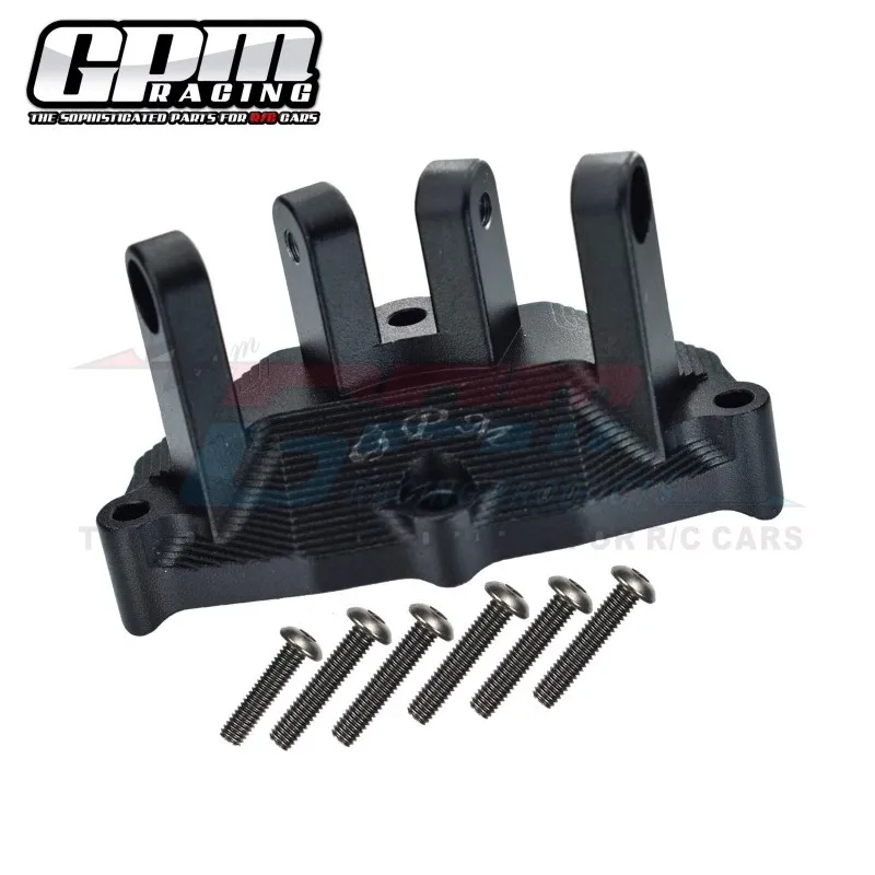 GPM Aluminum Rear Upper Gearbox Mount For Upper Suspension Links For LOSI 1/10 BAJA REY 1/10 ROCK REY