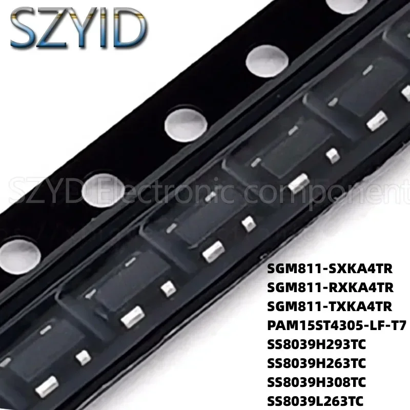 100PCS SOT143 SGM811-SXKA4TR SGM811-RXKA4TR SGM811-TXKA4TR PAM15ST4305-LF-T7 SS8039H293TC SS8039H263TC SS8039H308TC SS8039L263TC