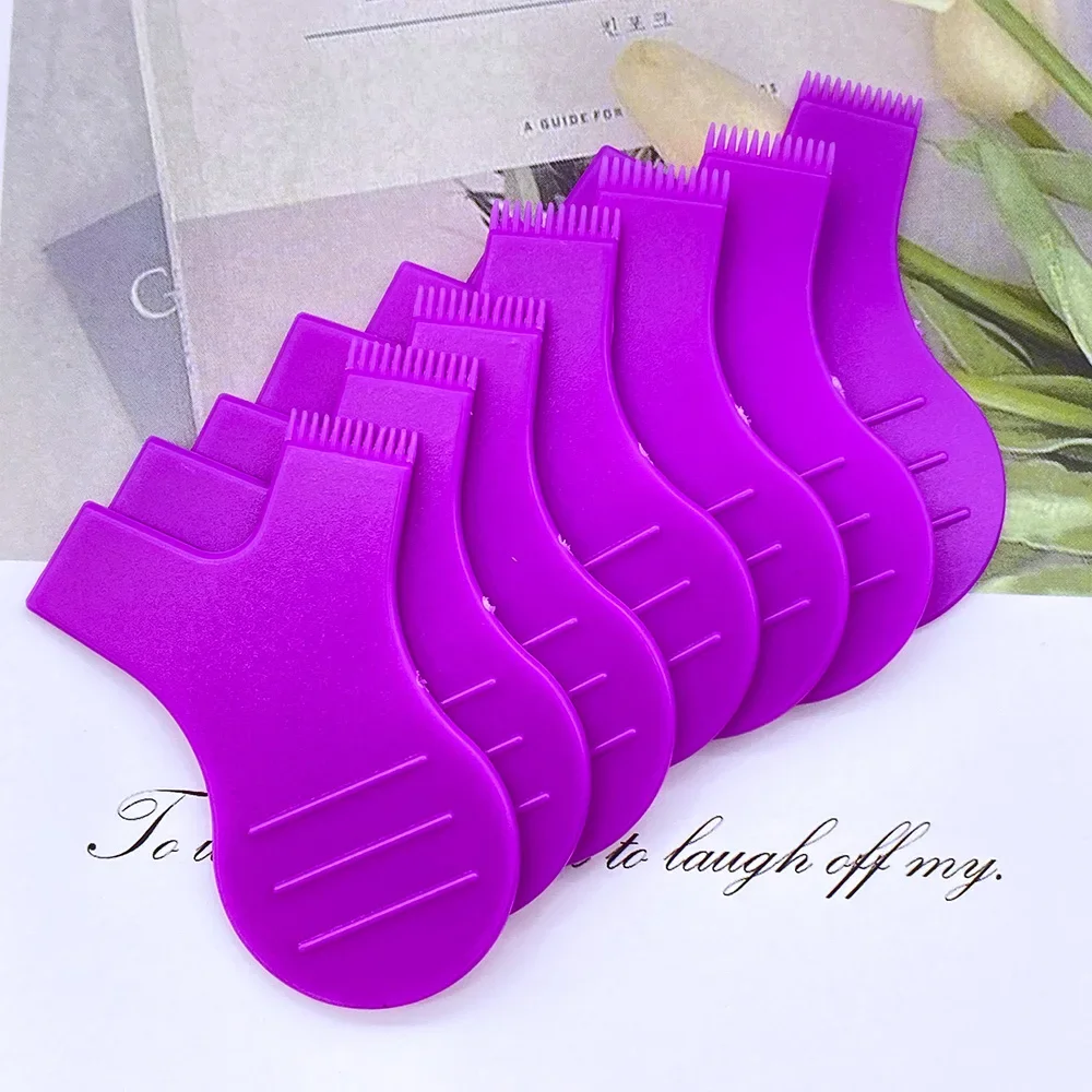 10 stücke Sauber Kamm Y form Wimpern Heben Curler Lash Verlängerung Dauerwelle Y Form Wimpern Pinsel Make-Up-Tools