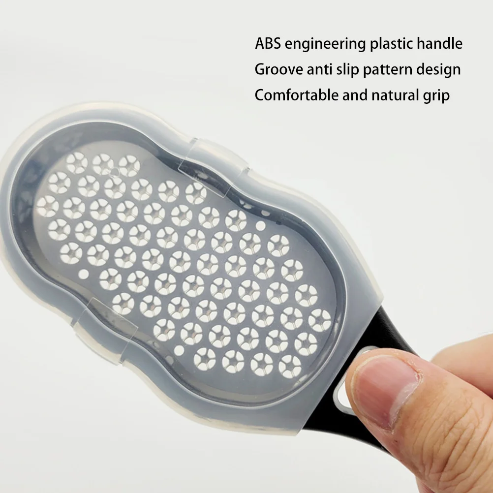 

2pcs Long Handle Foot File Tool Dead Skin Remover Pedicure Exfoliating Trimmer Callus Remover Foot Care File Handheld Sole Rasp