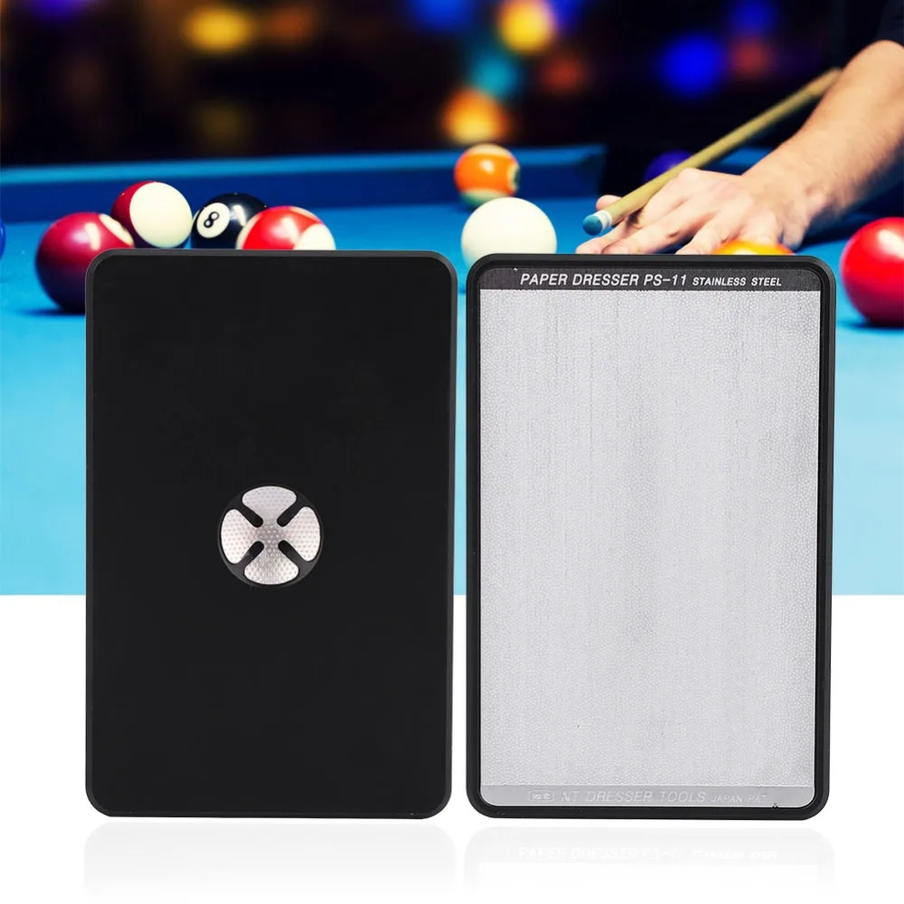 

Portable Tip Shaper 2 in 1 Ultra Thin Burnisher Repair Tool Aluminum Alloy Pool Cue Accessories Cue Tip Polishing