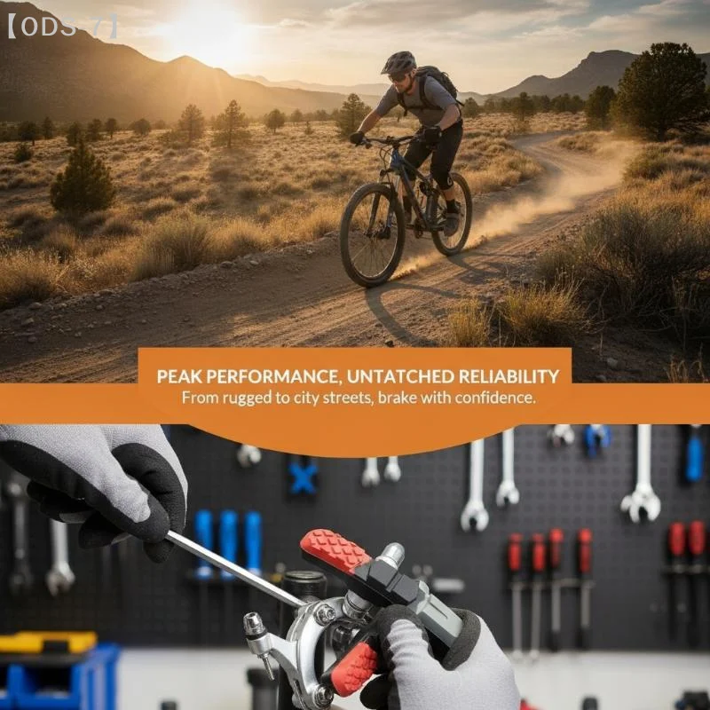 [ODS-7]2 PCS Robust Hard Wearing Rubber 70mm V Brake Pads For Metal Rim Fit Wet Dry【WO】