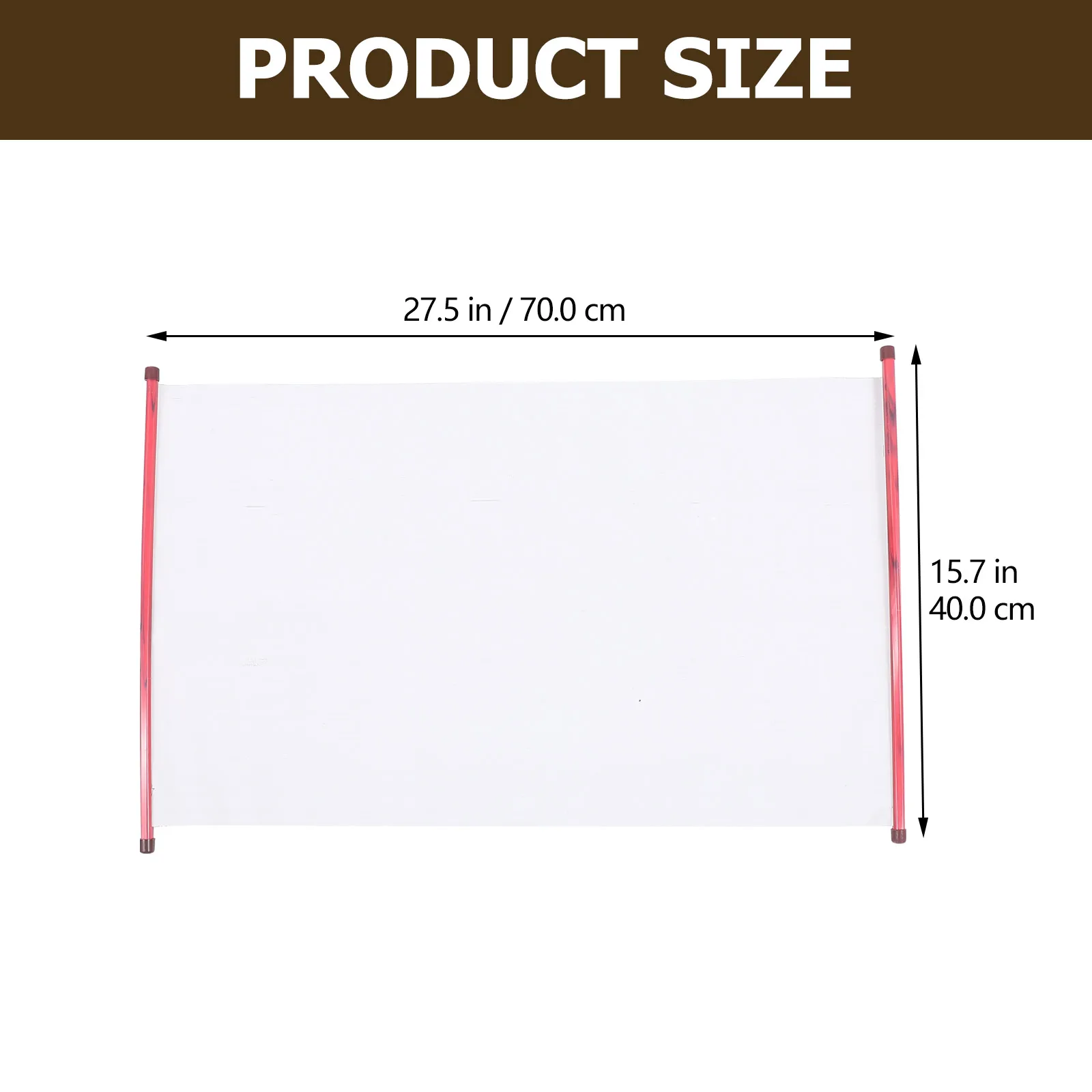 2 Pcs Practice Scroll Water Writing Cloth Calligraphy Chinese Supplies Reusable Paper Mat