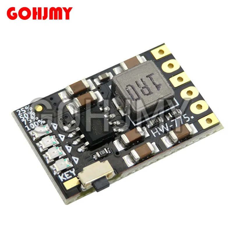 1pcs 2A 5V Charge Discharge Integrated 3.7V 4.2V Lithium Battery Boost Mobile Power Protection Diy Electronic PCB Board Module