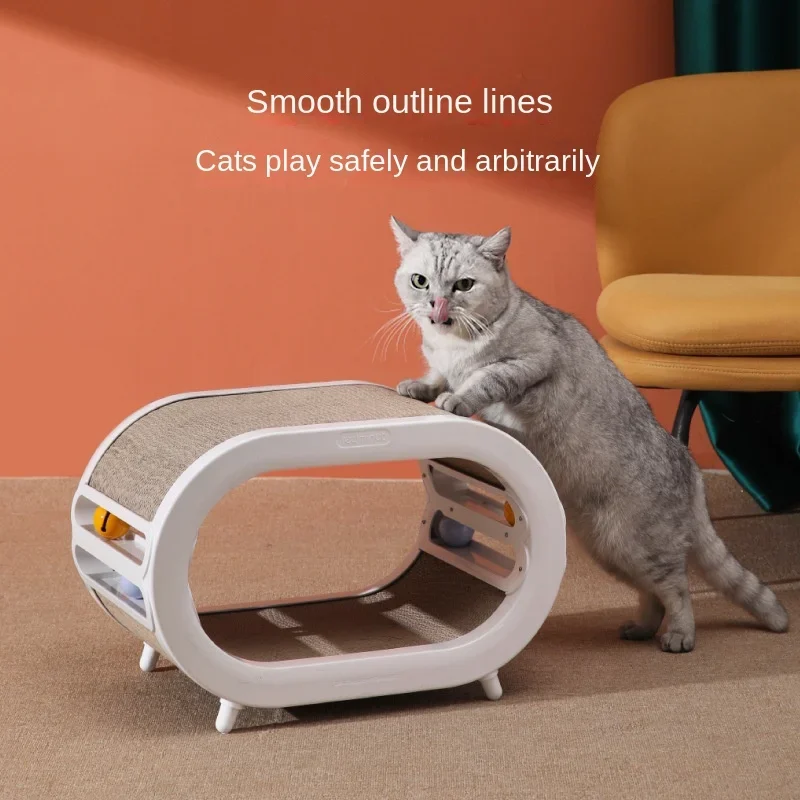 Cat Bed Litter Cat Scratching Board Corrugated Paper Claw Does Not Wear Off Debris Toy Cat Mat Pet Supplies