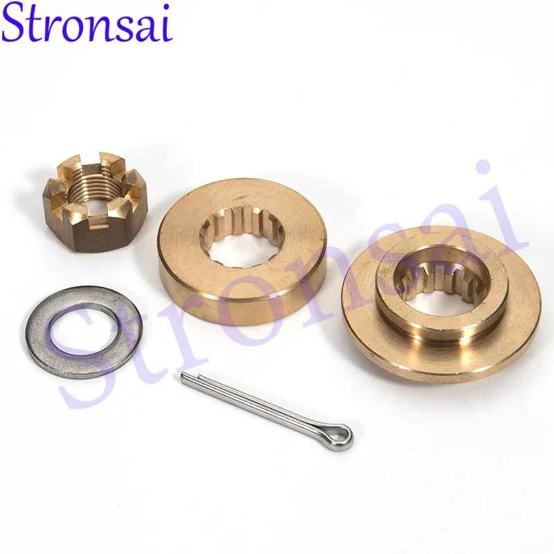 Spacer Kit 40-65HP Hardware Kit Thrust Washer/Spacer/Nut/Cotter Pin For Suzuki Outboard DT40 DF40 DF50 DT55 DT60 DF60A DT65
