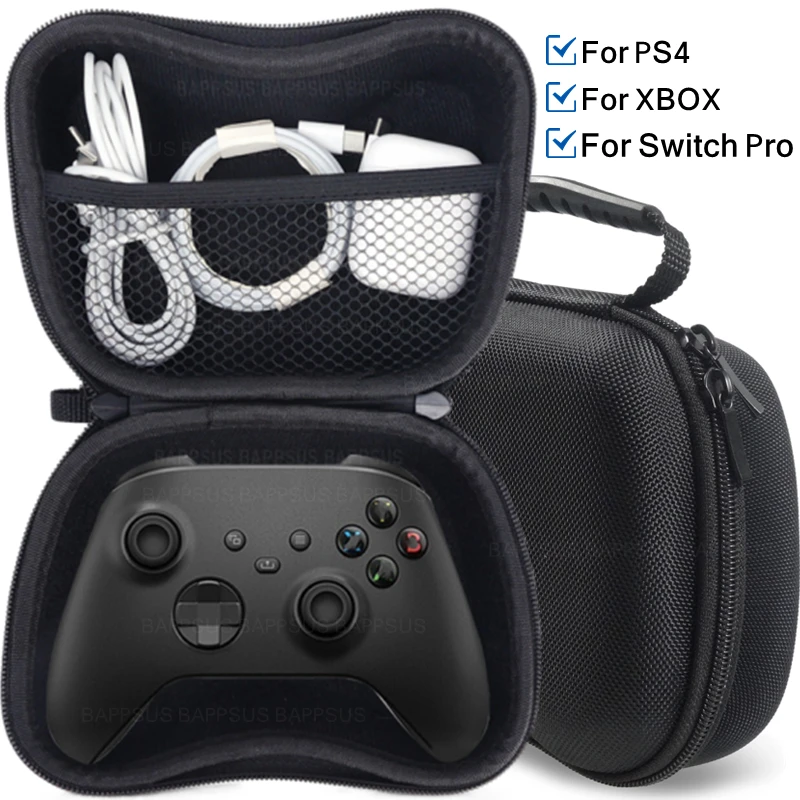 

Hard EVA Travel Carrying Case Shockproof Protective Storage Bag for NS Switch Pro/PS5 PS4 PS3 Xbox ONE S X Universal Gamepad Bag