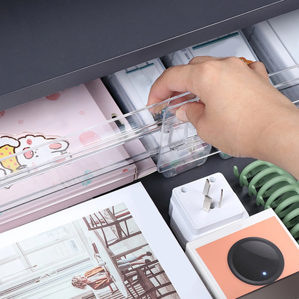 

Adjustable Drawer Dividers Plastic Household Divider Telescopic Storage Organizers Multi-Functional Partition Boards Clothes