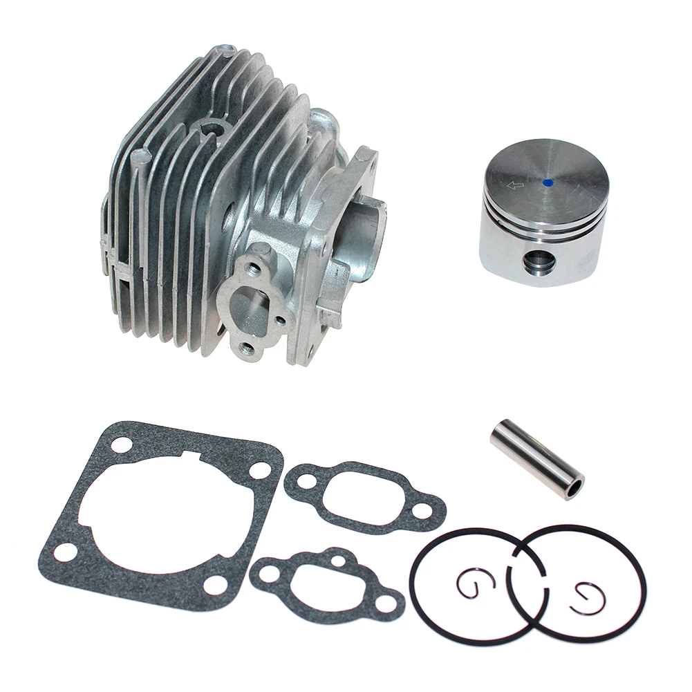 Imagem -05 - Kit de Pistão do Cilindro Apto para Oleo-mac 741 Bc420t Bcf420 Sparta 42 44 420 440s 440t 441t 441t 441bp 4400 Om43 Om43bp 61202322 40 mm