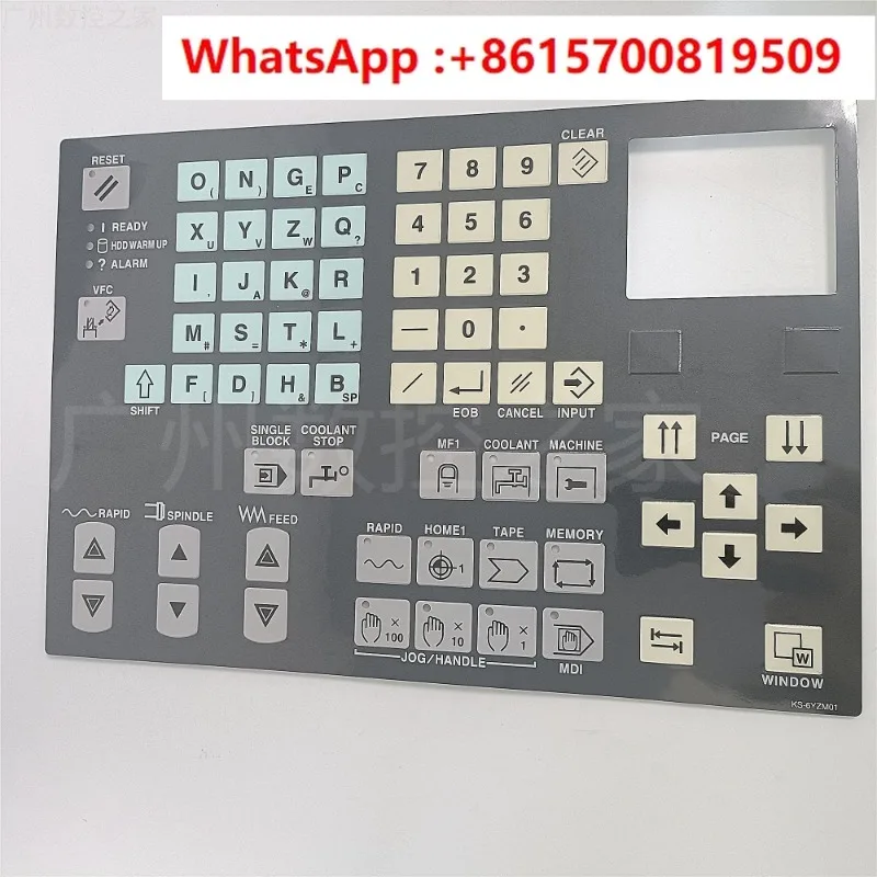 Control numérico windows95 botón película centro de mecanizado torno película KS-6YZL01B/M01