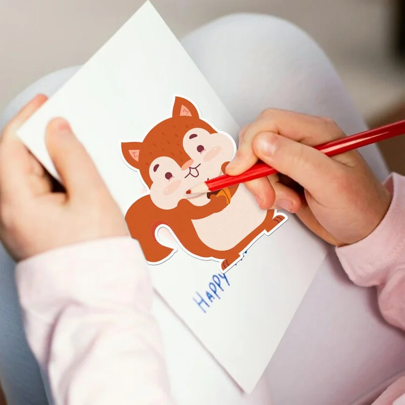 12 عبوة من هدايا حفلات الخريف - ملاحظات عيد الشكر مقاس 3 × 3.14 بوصة، ملاحظات لاصقة صغيرة ولطيفة #4