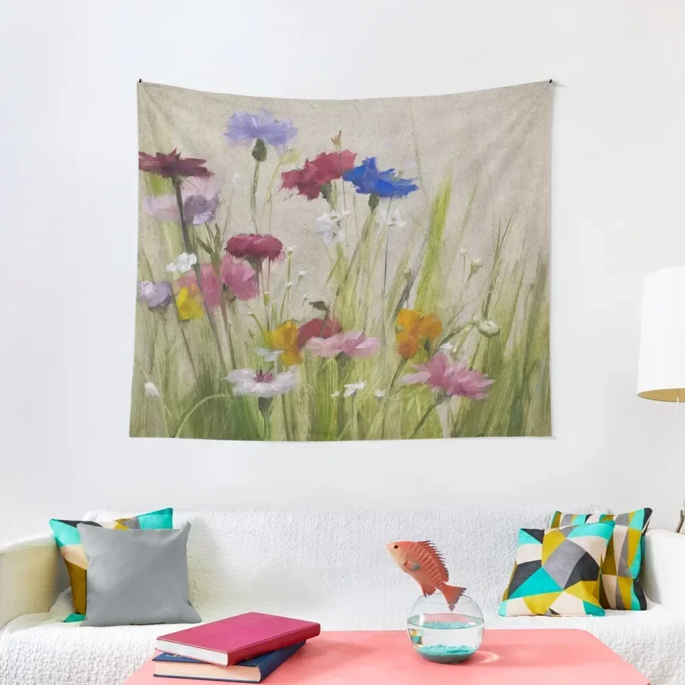 

Loved  Floral Painting by Rebecca Finch Tapestry Decor Home Tapete For The Wall Tapestry