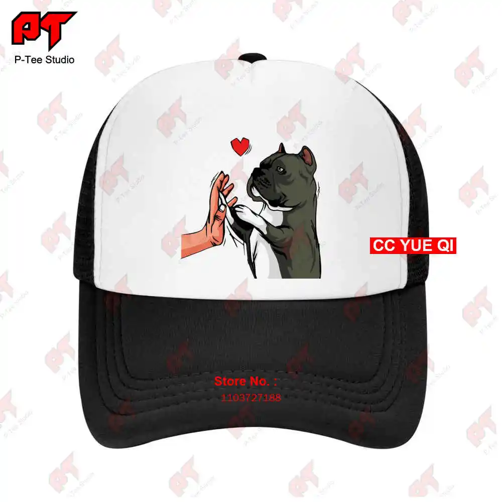 American Bully Love Dog Lovers Baseball Caps Truck Cap 4QKS