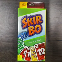 UNO-SKIP BO Potter Card Game Games Genuine Family Funny Board Game Fun Poker Playing Toy Gift Box Uno Card