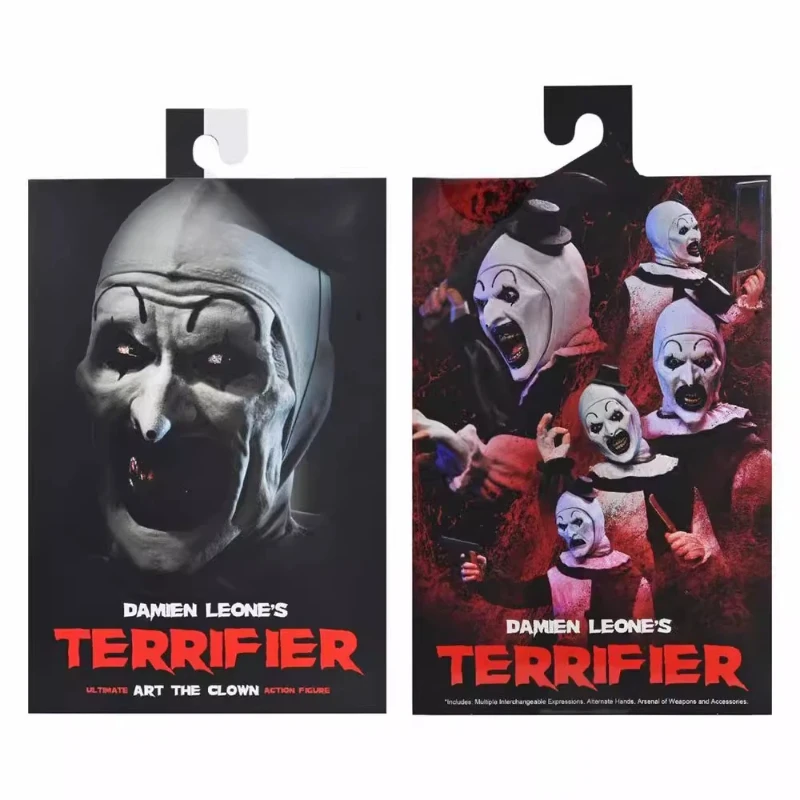 Domestic Edition Art The Clown Terrifier 7 Inch Ultimate Action Figure Neca  Chinese Version Horror  With Interchangeable Toy view 3