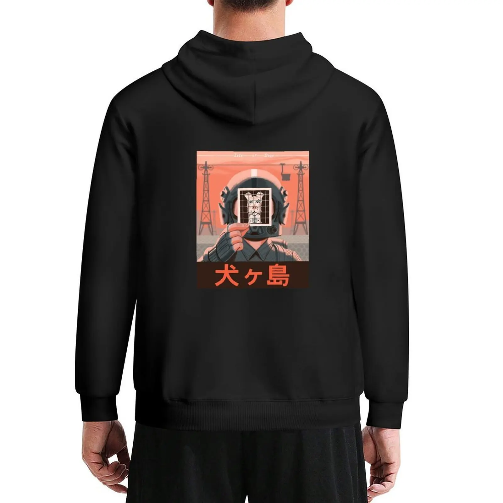 

Isle of dogs Poster Hoodie men's clothes men's sweat-shirt men's clothing mens clothing hoodie man