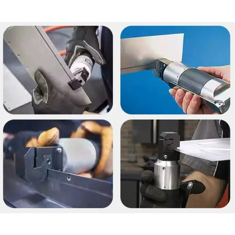Pneumatic Punch Tool Air Powered Metal Puncher Air Punch Flange Tool Pneumatic Sheet Metal Repair Tools 4.00cfm 1/4