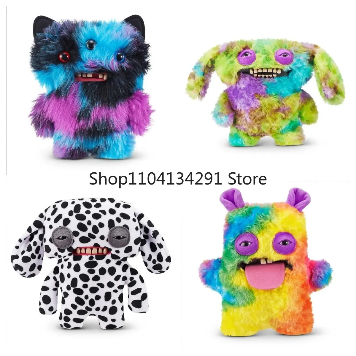 

Оригинальный Fuggler Ugly Teeth Monster, плюшевые игрушки, забавный Fugguler, широкоугольный монстр, сумасшедший кролик, Humph, мягкие куклы Peluche, подарки