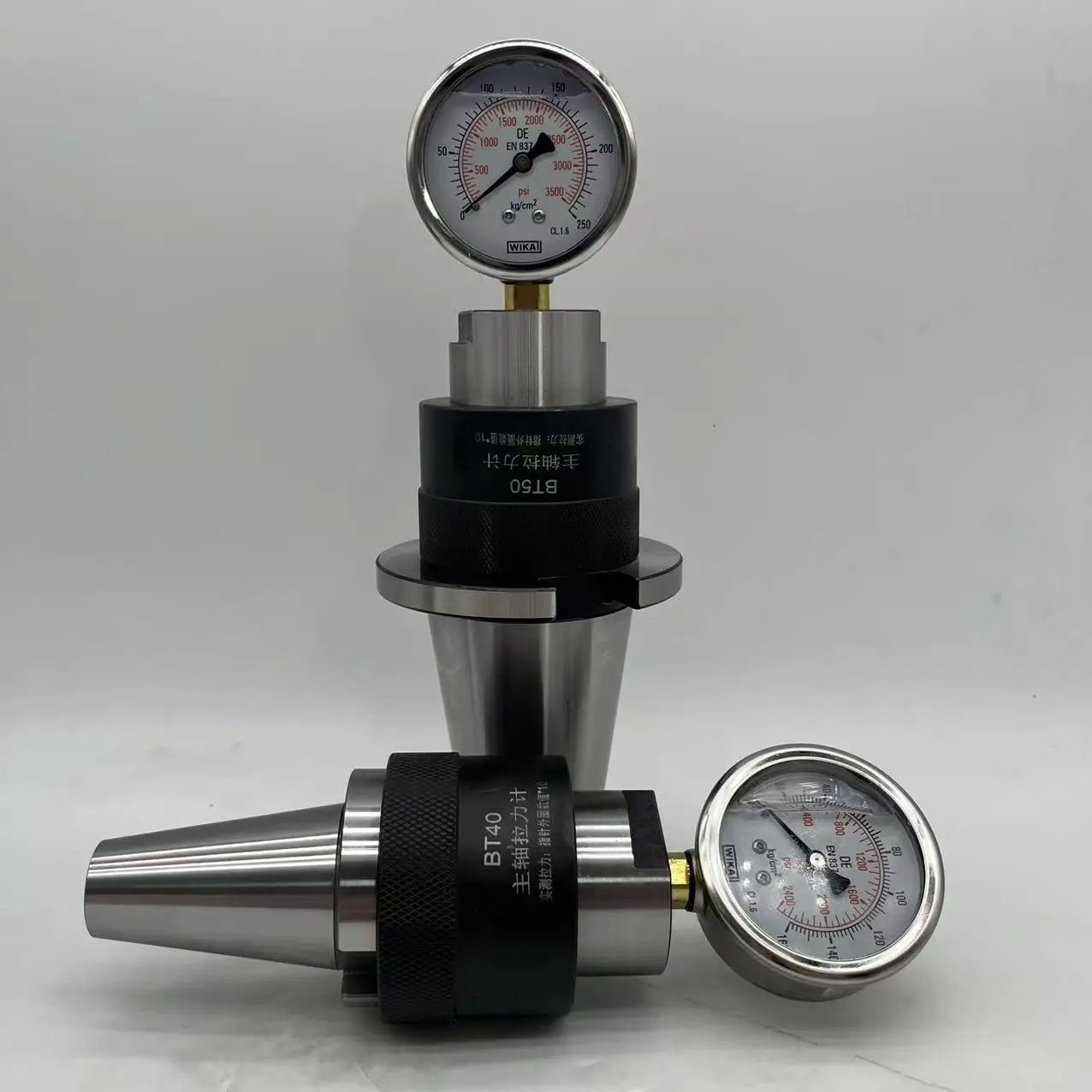 HSK63 HSK100 Hydraulic Spindle Tester ISO CAT BT30 BT40 BT50 Spindle Tension Tester for Milling Machine LWEIER