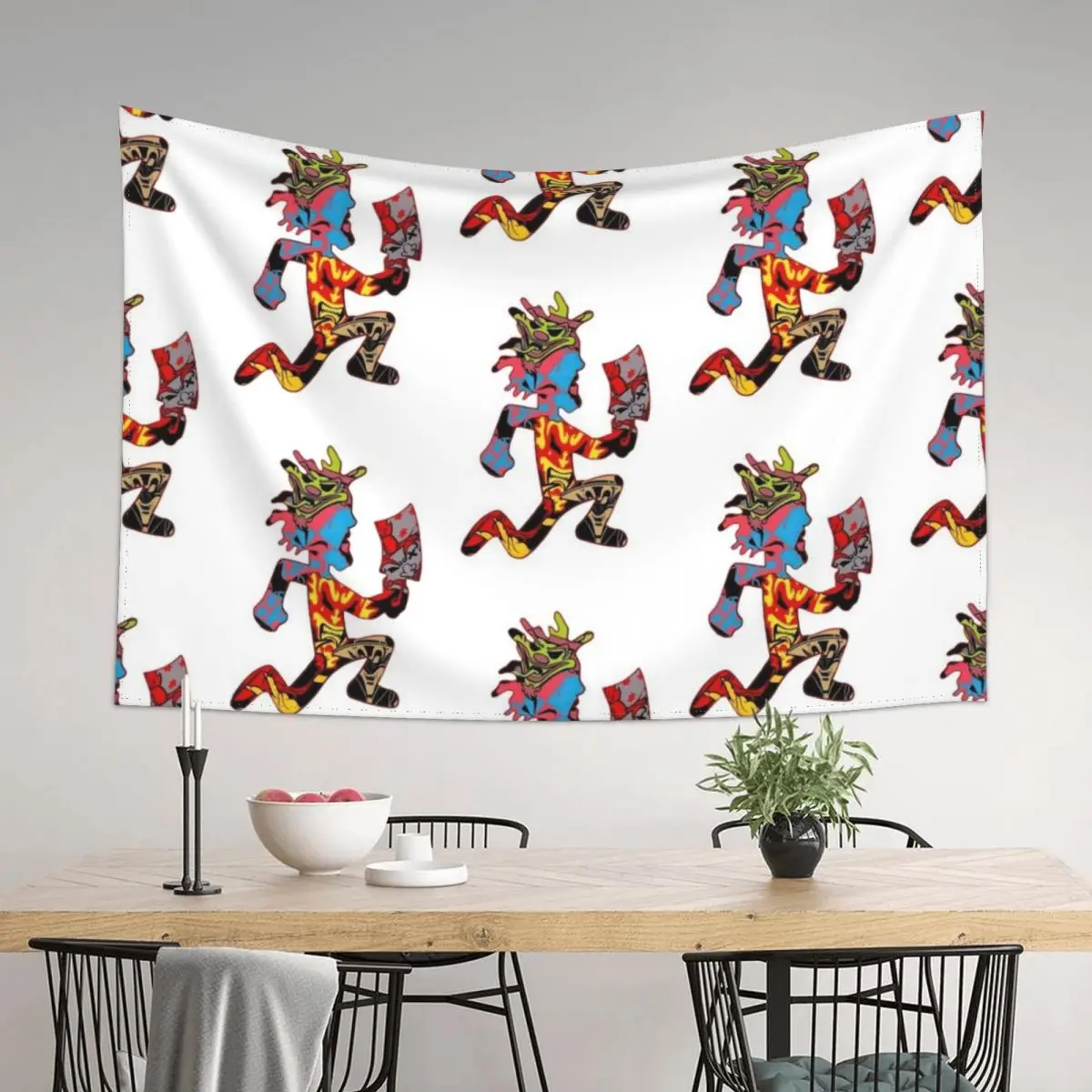 

ICP Hatchetman, Joker cards Tapestry Decoration Room Carpet Wall Wall Tapestries Cute Decor Tapestry