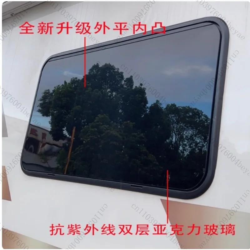 Series, Right-angle Push-out Window, Integrated Molding of Scroll Curtain, One-stop RV Accessories