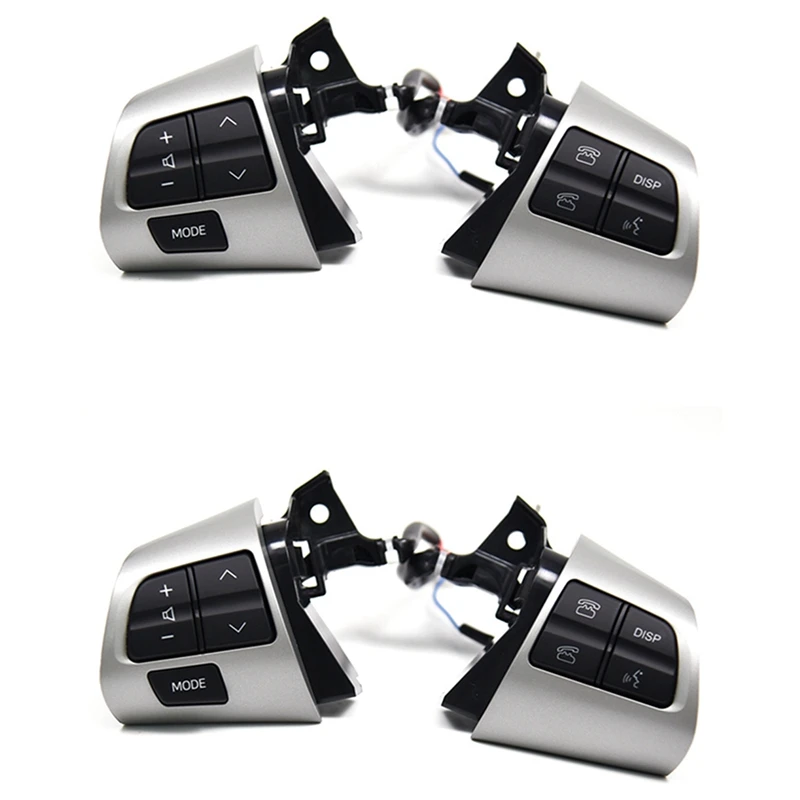 4X Steering Wheel Audio Switch Buttons For Toyota Corolla 2006-2013 / Wish / Rav4 / Altis 84250-02230