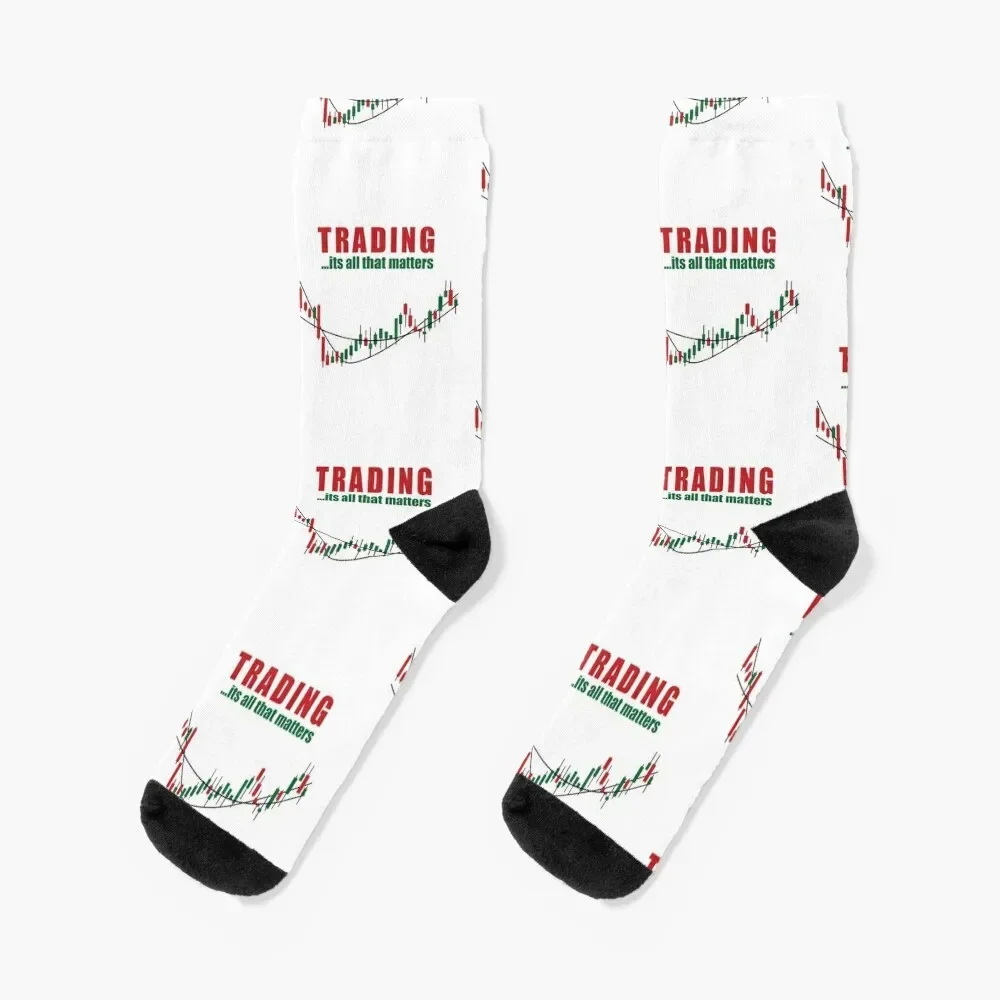 

Trading... It's All That Matters Stock Traders Socks cycling Stockings compression funny sock Socks Men's Women's