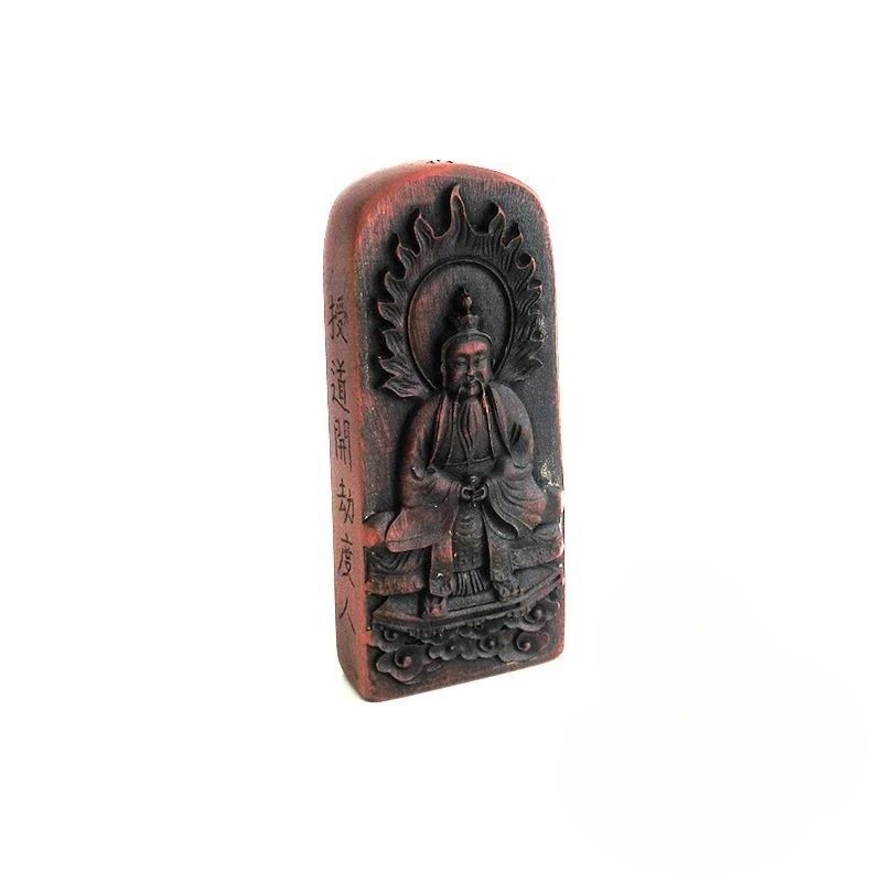 Old token Yuanshi Lingbao Ethics Sanqing Tianzun hand-loaded lightning strike jujube token