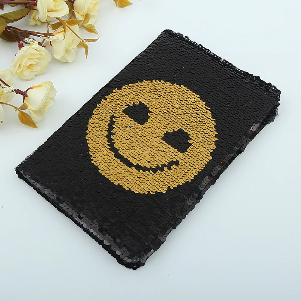Magic Flip Sequin Notebook Color Changing Glitter Diary Book A5 Stationery Pad For Creative Writing School Office Gift