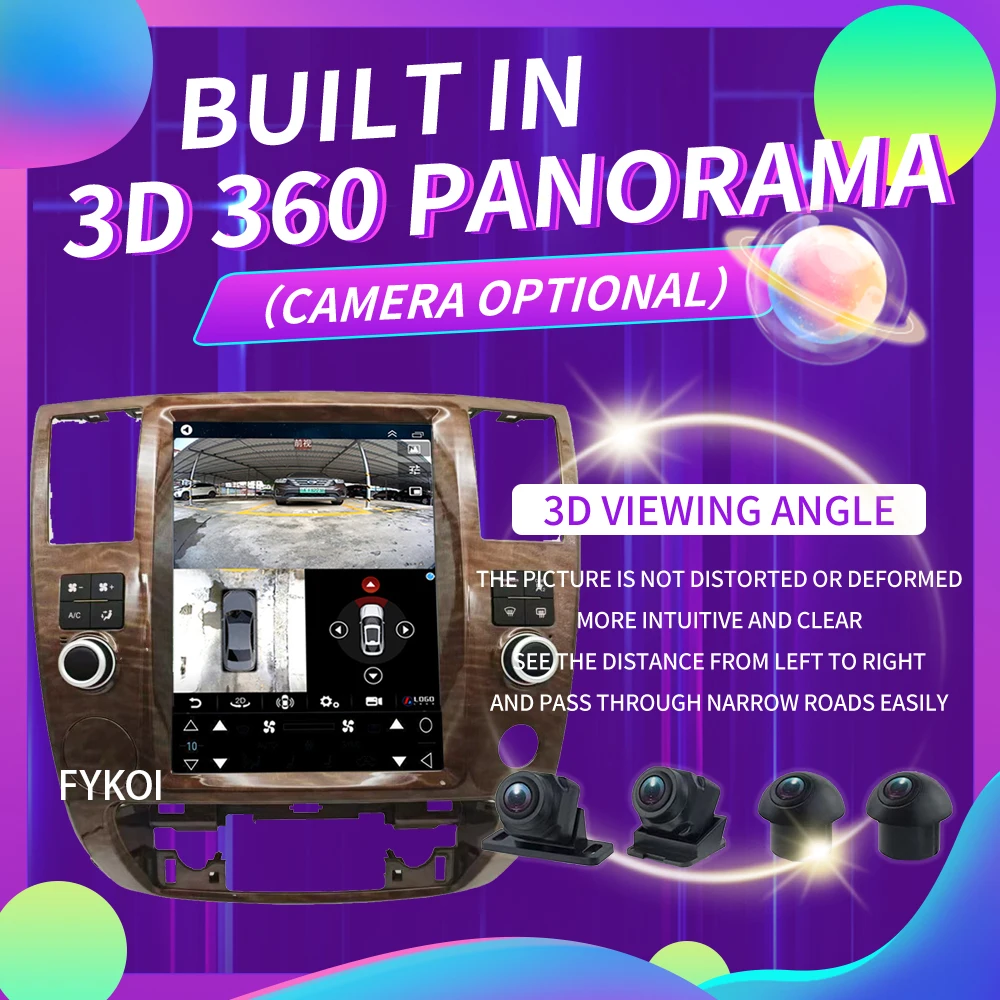 

Android15 12.1" Touchscreen For Infiniti QX56 For Nissan Armada 2008-2011 Car Multimedia Player Carplay GPS Navigation Head Unit