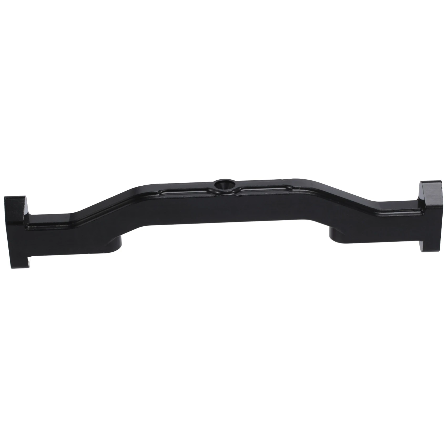 Varilla de soporte de marco inferior de soporte de chasis de metal para Axial SCX6 Jeep JLU Wrangler AXI05000 1/6 RC Crawler Car Parts, negro