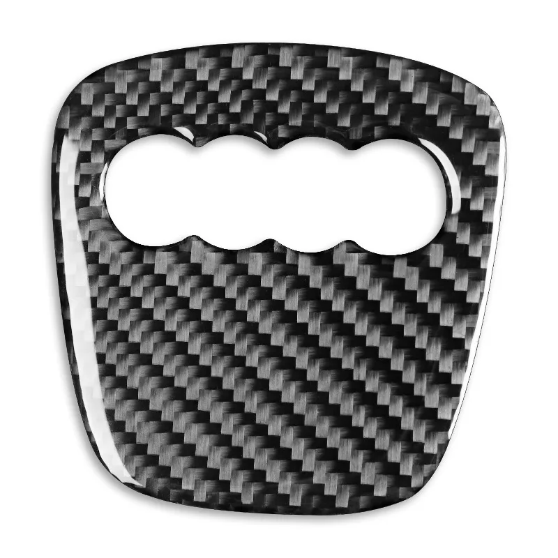 Autocollant de couverture en Fiber de carbone pour Audi A4 B8 8K A6 C6 4F Q5 8R Q7 4L A3 8V, garniture d'anneau de volant, accessoires automobiles de décoration