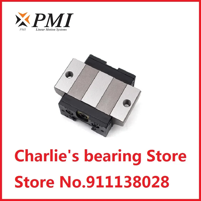 1pc 100% brand new original genuine PMI brand linear guide carriage model MSB15TE-N