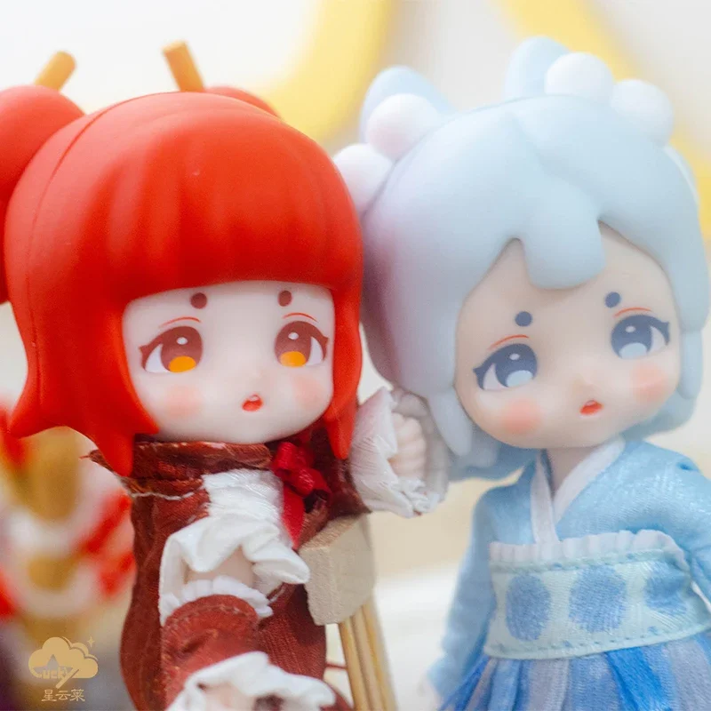 

Оригинальная подвижная кукла Xingyunlai Bjd в магазине еды Yunlai, экшн-фигурки аниме, кавайные украшения, детская коллекция на день рождения, подарки
