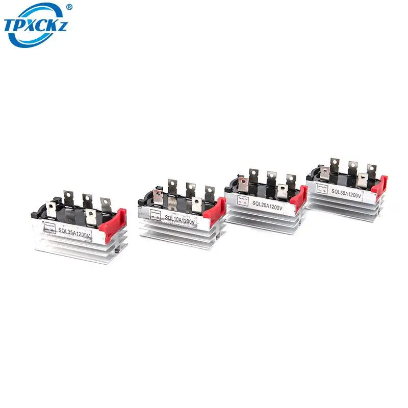 SQ SQL5010 1000V High Current Three Phase Rectifier Bridge 10A 20A 35A 50A Fast Recovery Diode Rectifier Laser Diode Module