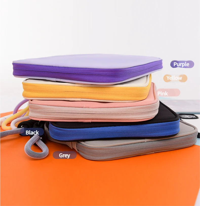 حافظة كمبيوتر محمول مقاس 11-16 بوصة حافظة عالمية مقاومة للصدمات ومقاومة للماء بزاوية 180 درجة لأجهزة MacBook iPad Air Pro Dell HP Lenovo Tablets