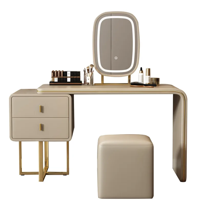 Fashion Simple New Light Luxury Dresser Bedroom Small Apartment Modern Makeup Table