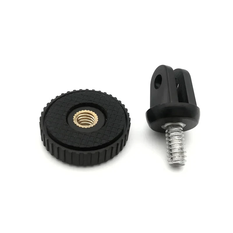 Tripod Adapter Mounts for Gopro 13 12 11 10 9 8 7 6 5 4 3 2 1/4-20 Screw Adapter for Go Pro Hero YI 4K SJ4000 EKEN H9R DBPOWER view 5