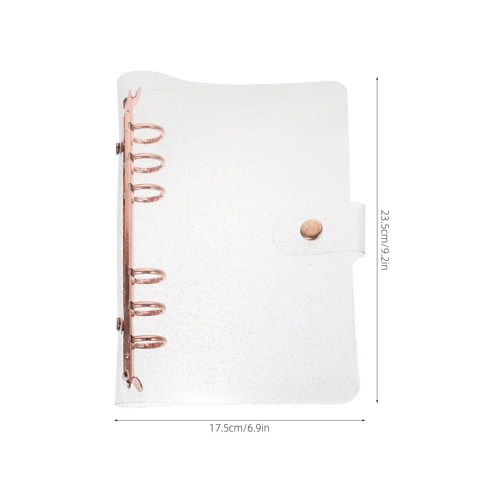 

Notepad Cover For School Handbook Binder Journal Book Protective Shell Lightweight Stationery Folder Case