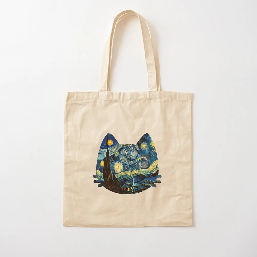 

Van gogh Cat Tote Bag