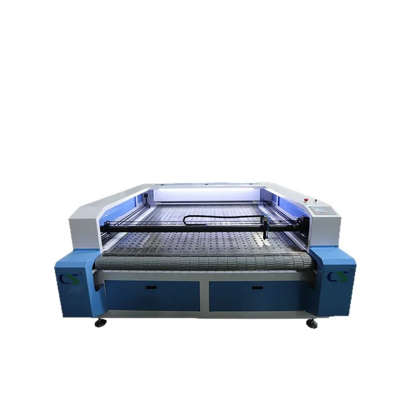 Flexible material cutting machine, carpet fabric, curtain clothing fabric, knitted fabric cutting machine